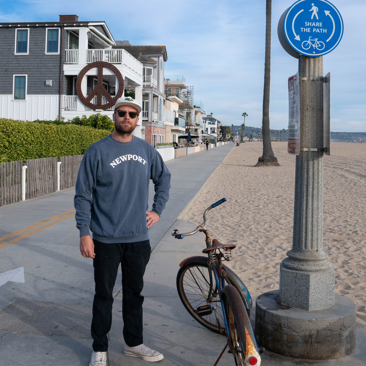 Newport pullover sweatshirt