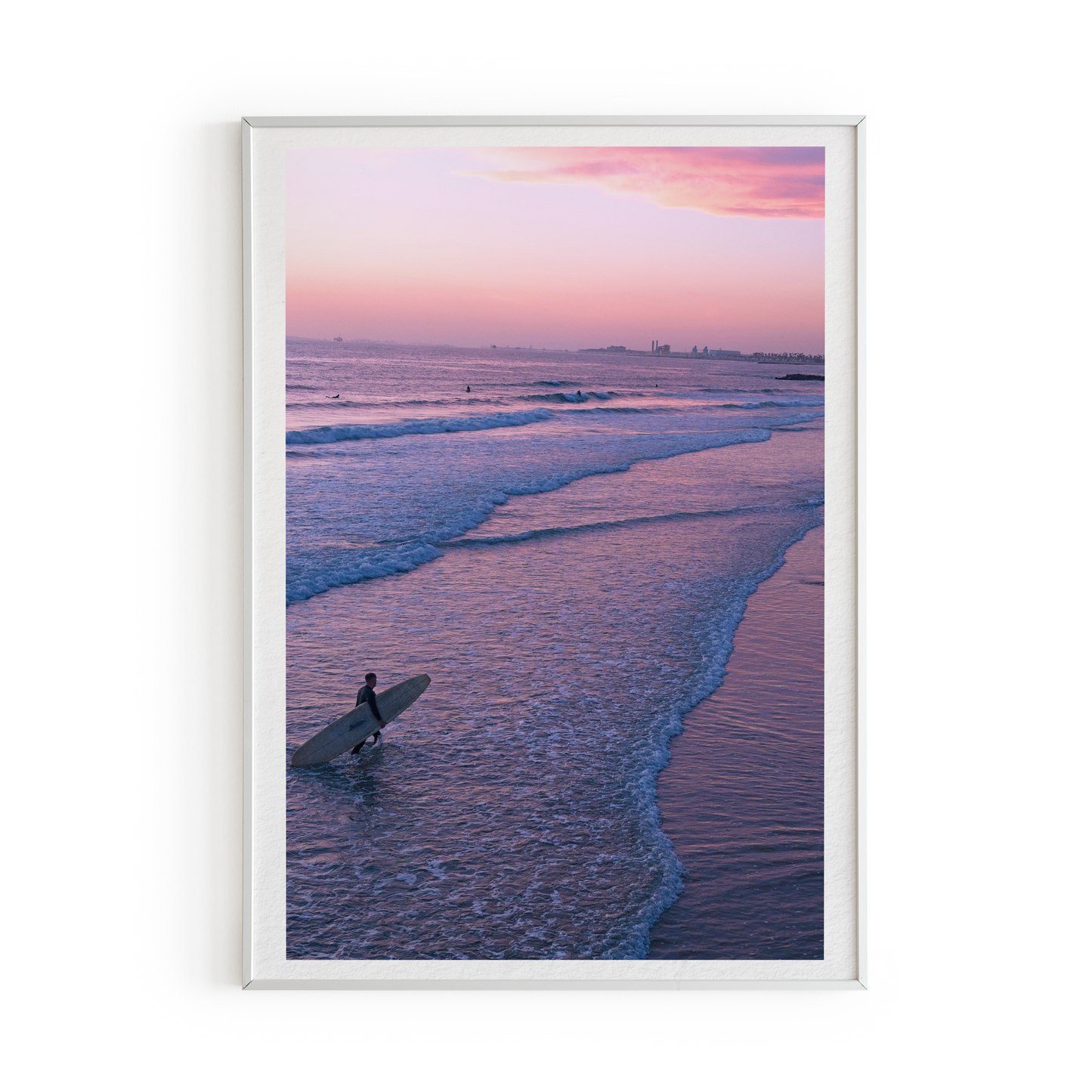 HB Horizon Sunset Art Print