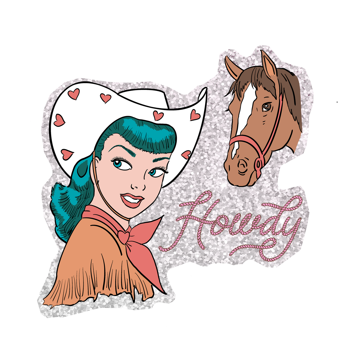 Howdy Sticker
