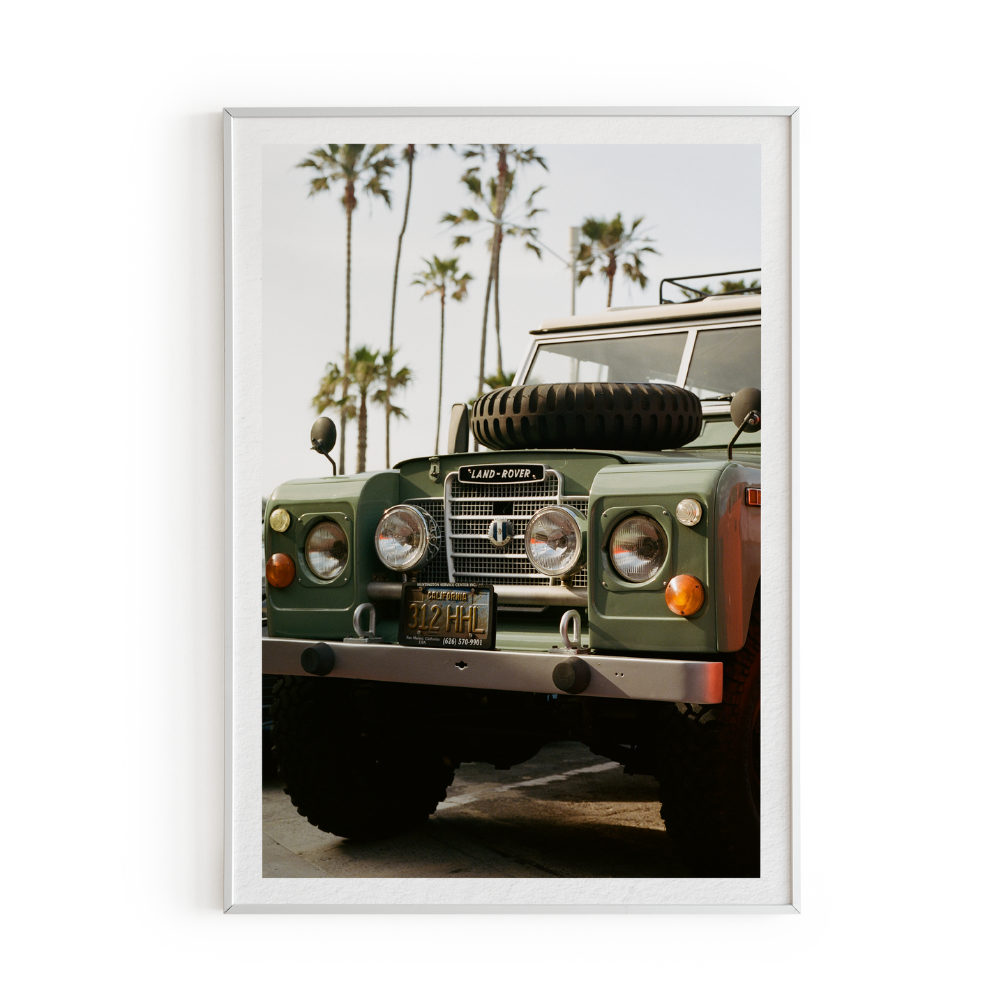 Land Rover Art Print
