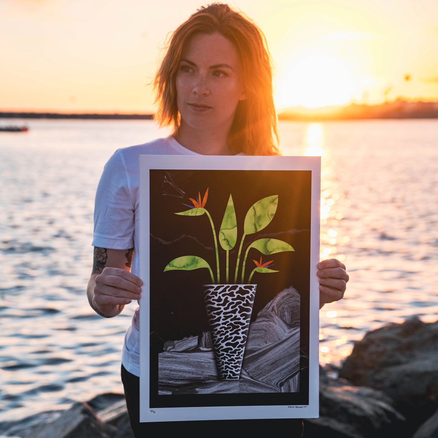 Birds Of Paradise Art Print