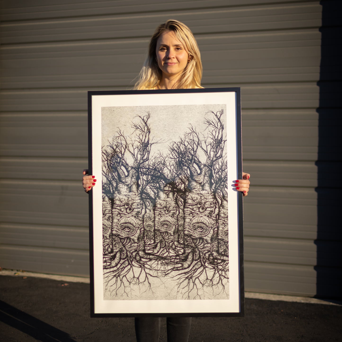 Into the Dark Art Print