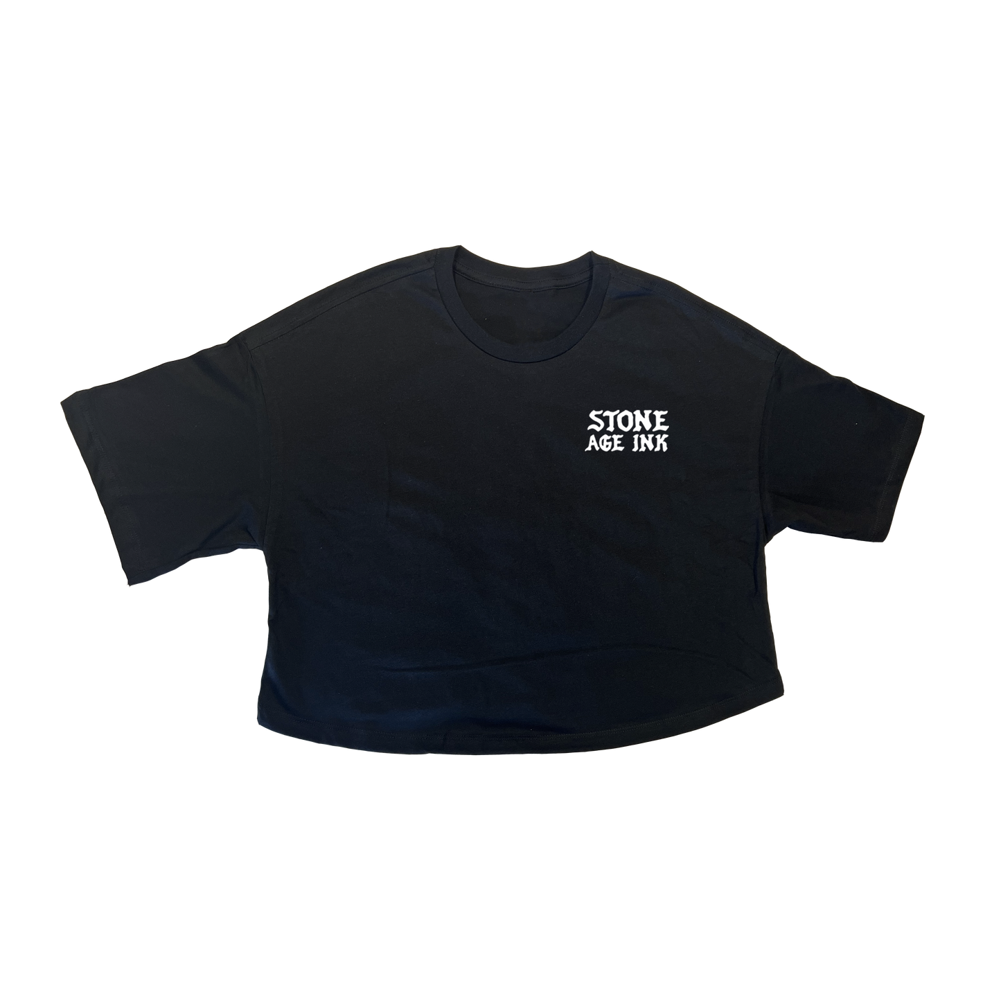Stone Age punk crop top