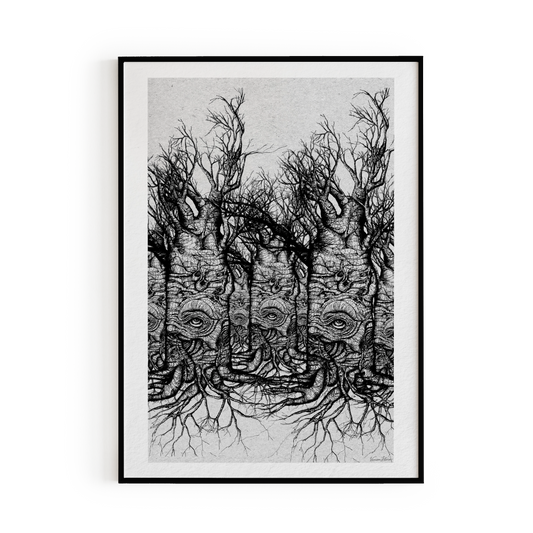 Into the Dark Art Print