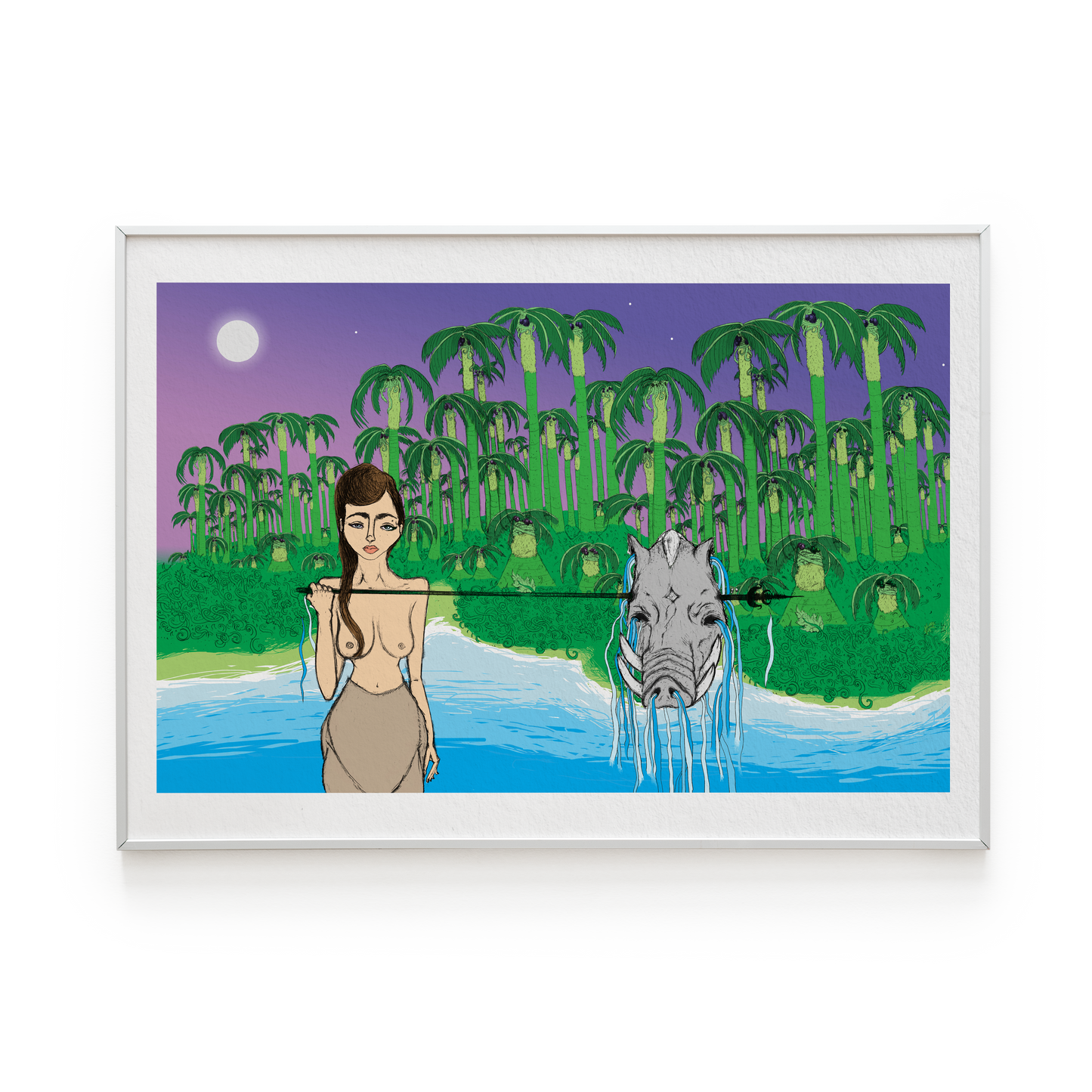 The Island Art Print
