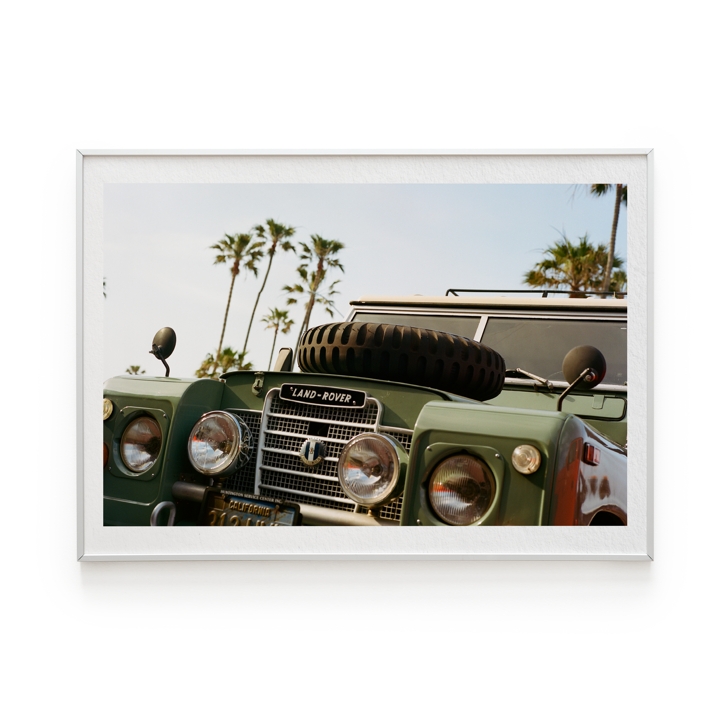 Land Rover Horizontal Art Print