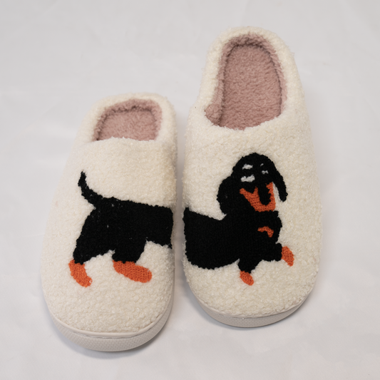 Dachshund slippers