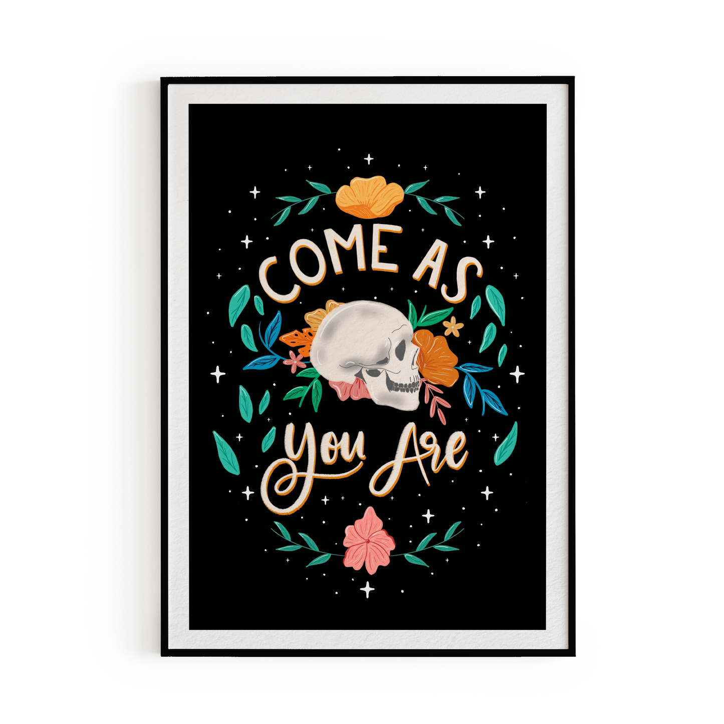 Come as you are Art Print